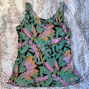 Perfect Rainbow Jo floral tropical tank top Hawaiian local aloha boutique ginger
